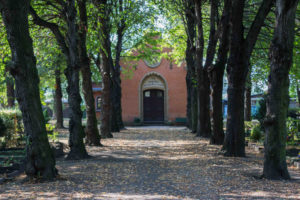 Kapelle auf dem Friedhof in Paunsdorf