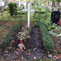 Blumenhalle am Südfriedhof - Winterabdeckung