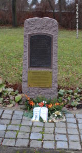 Gedenkstein an Gefallene der Völkerschlacht - Friedhof Möckern